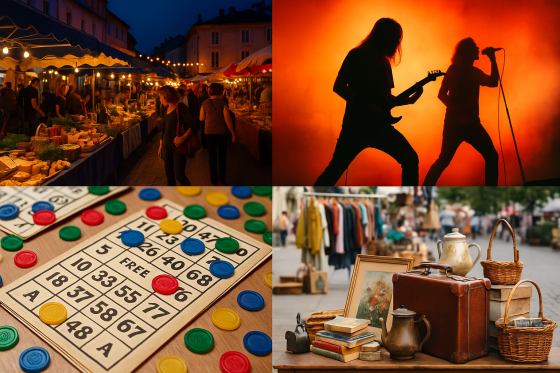 Que faire ce week-end autour de Soissons ? Concert, marché nocturne, brocante et grand loto au programme !
