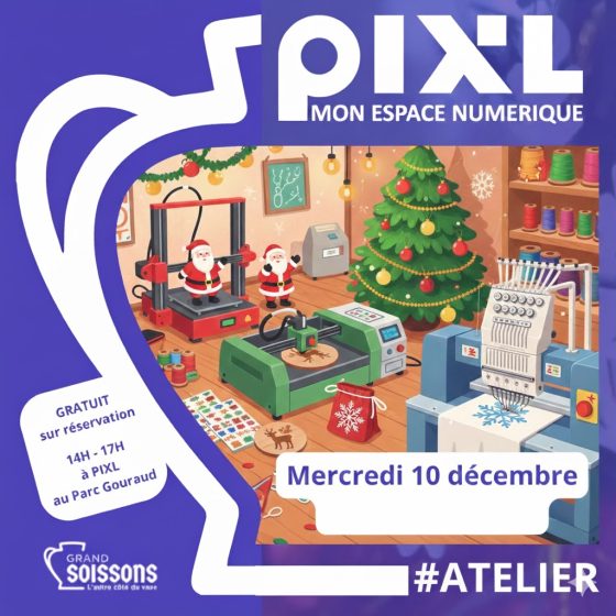 Atelier Spécial Noël : Créez vos Cadeaux Uniques chez PIXL ! 