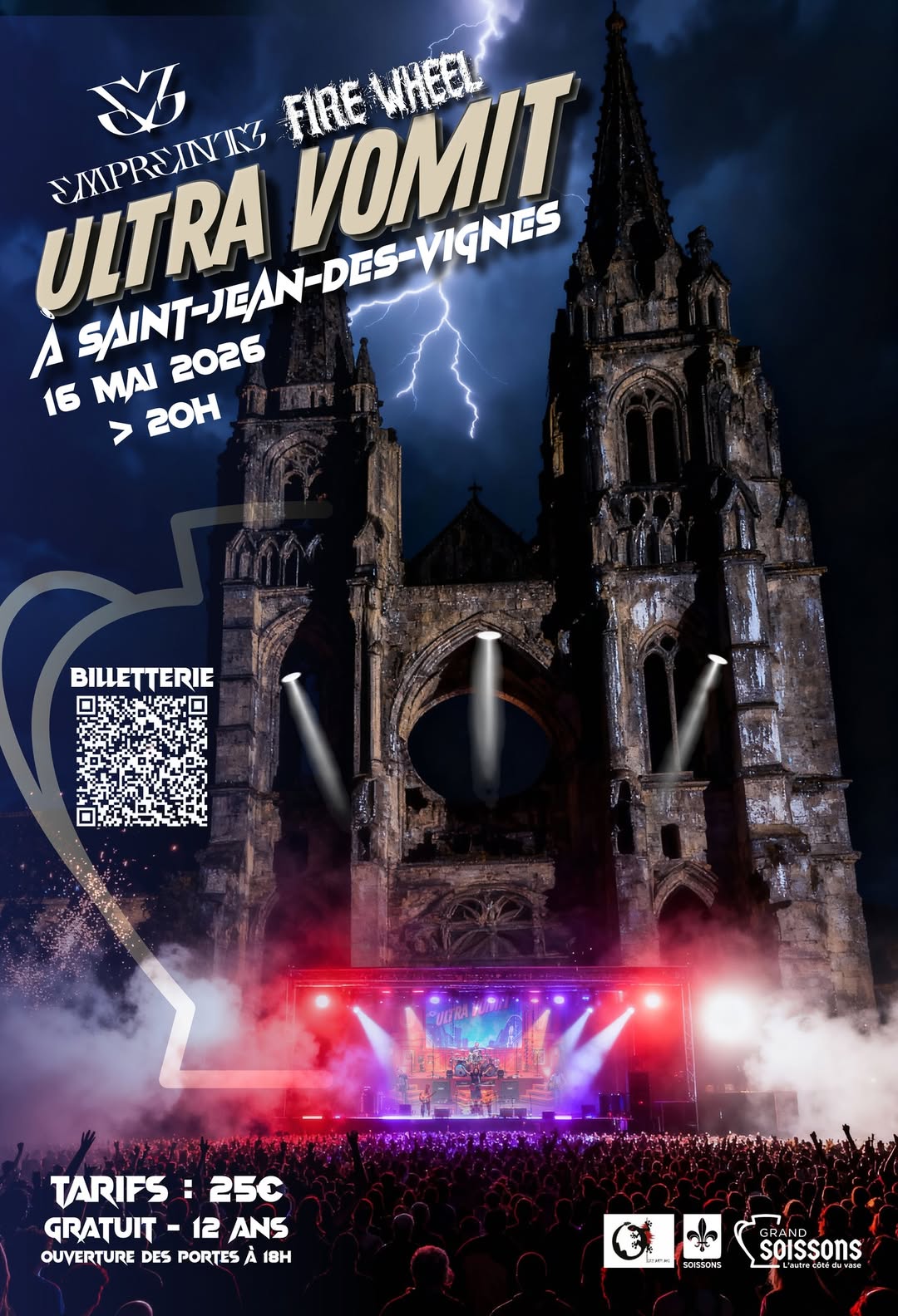 Concerts métal à Saint-Jean-des-Vignes