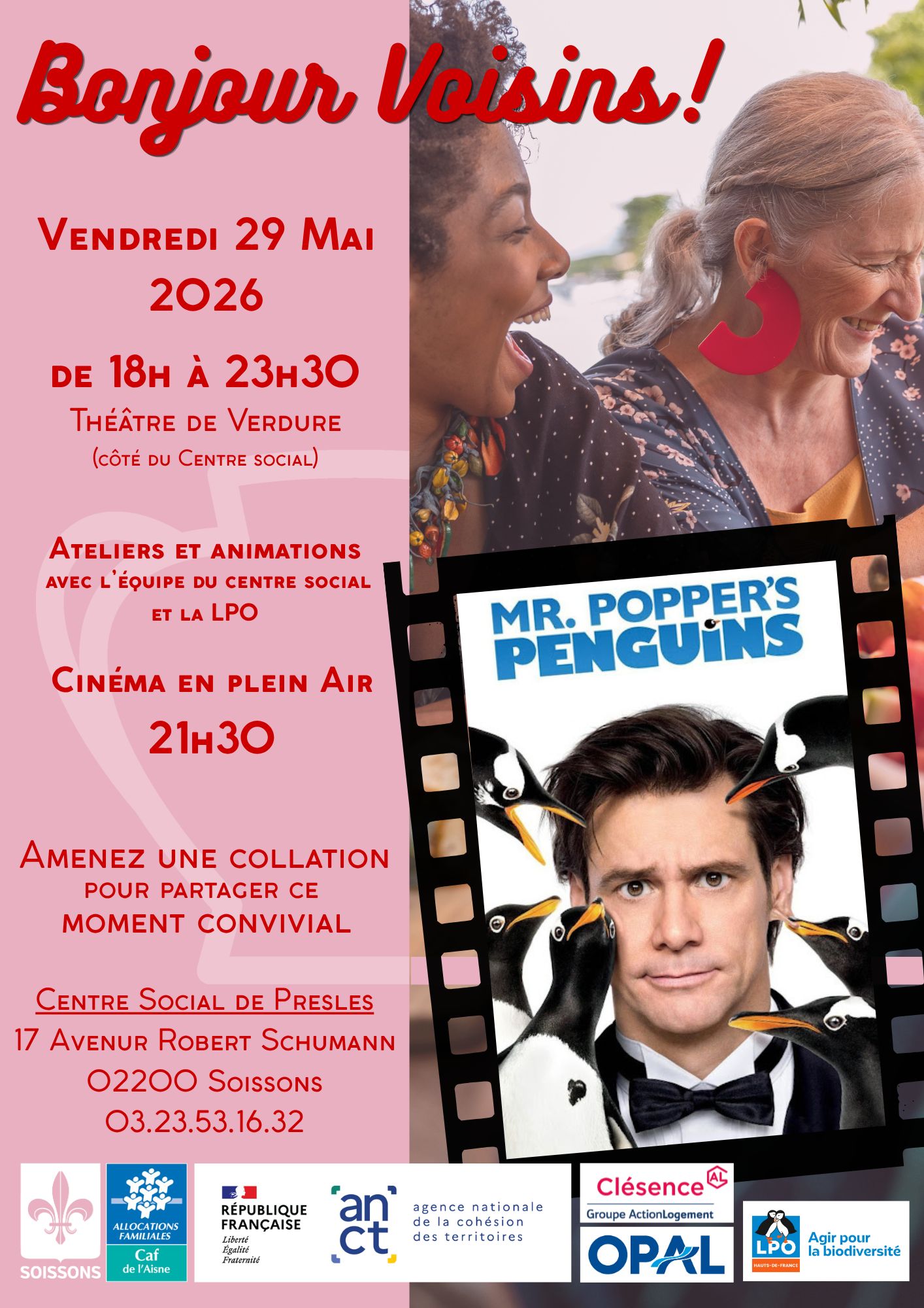 Ciné plein air Presles