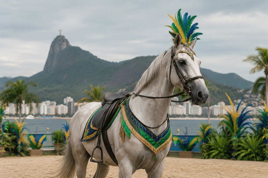 FETE DU CLUB EQUESTRE  (le thème: le carnaval de Rio)