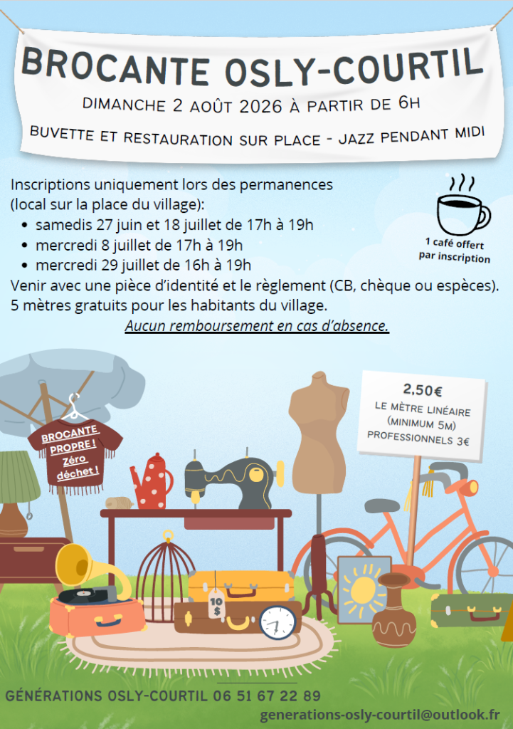 brocante osly grandsoissons 2 aout 2026