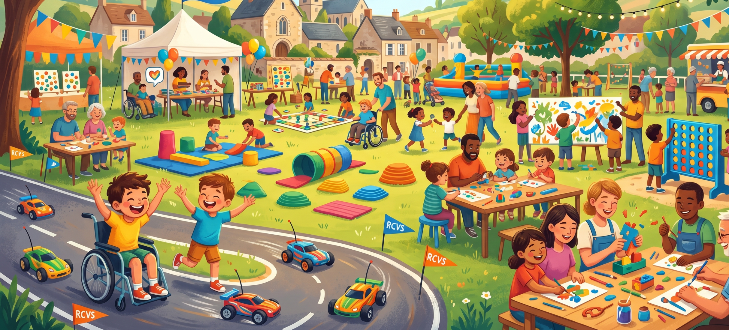 Le village des jeux
