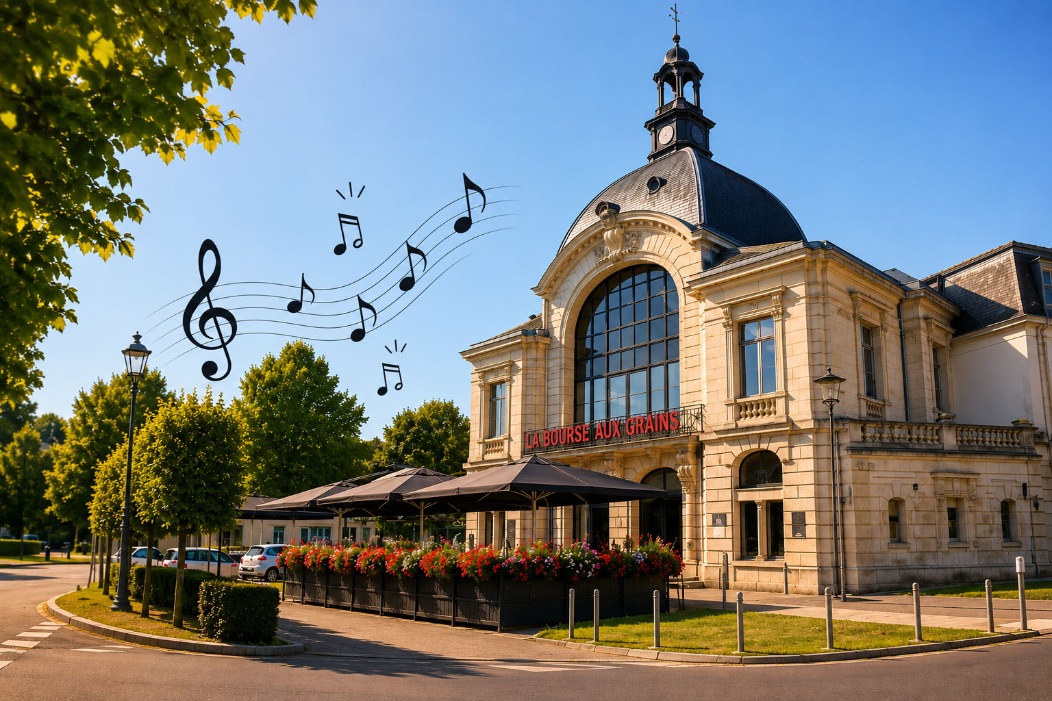 TERRASSE MUSICALE DE LA BOURSE AUX GRAINS