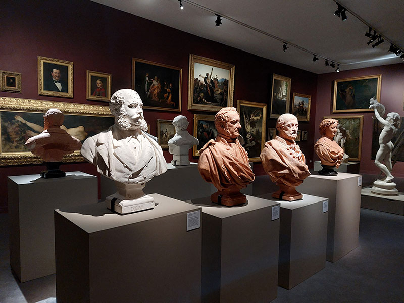 Crée ton buste au musée
