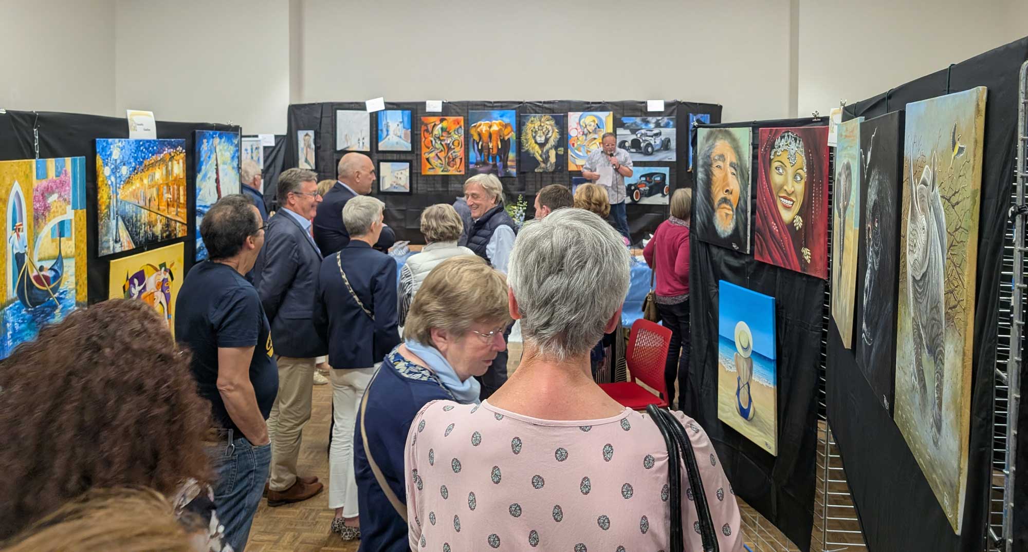 Exposition de peintures de Artistes Libres