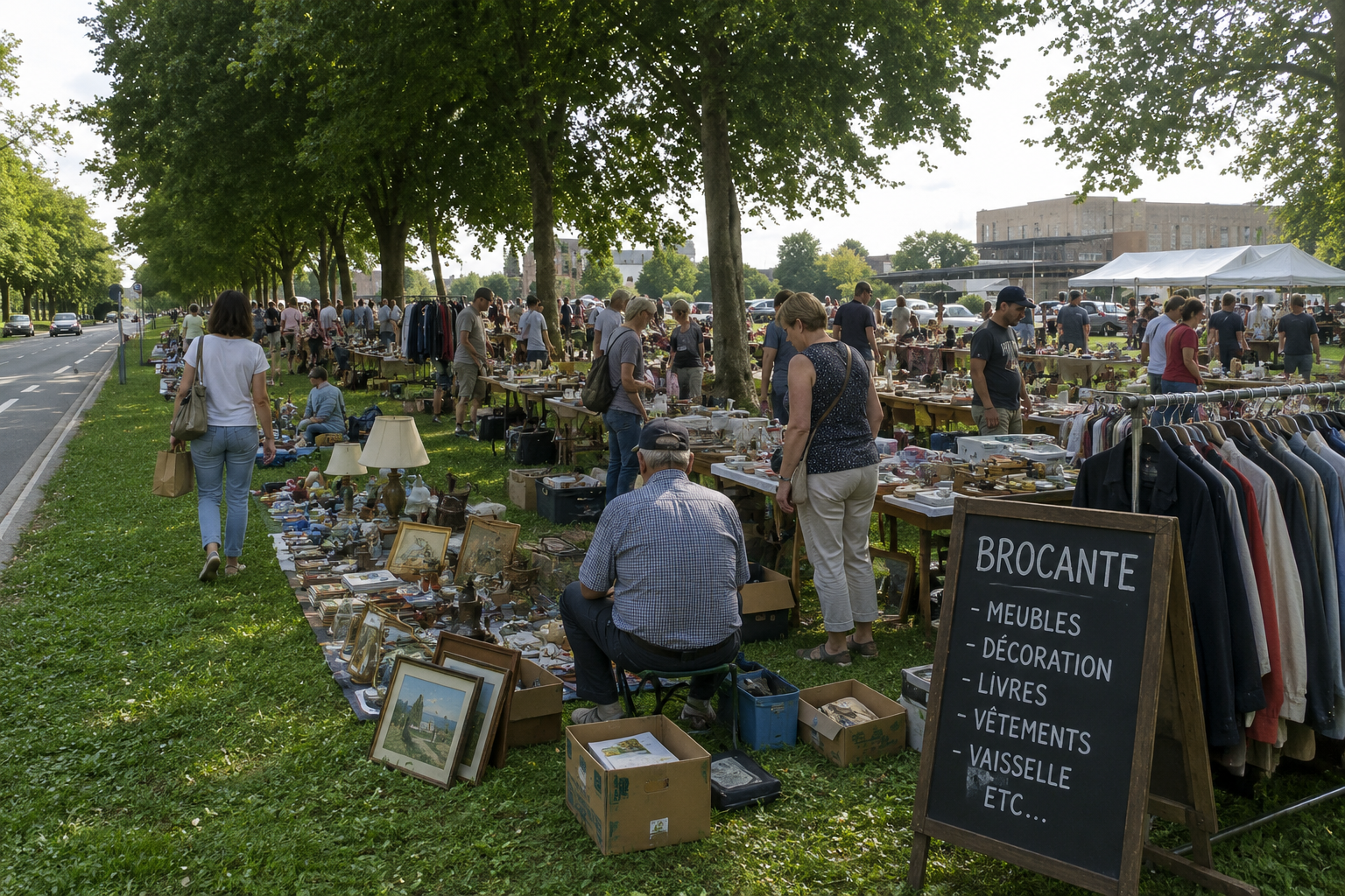 Brocante de l'amicale du centre hospitalier