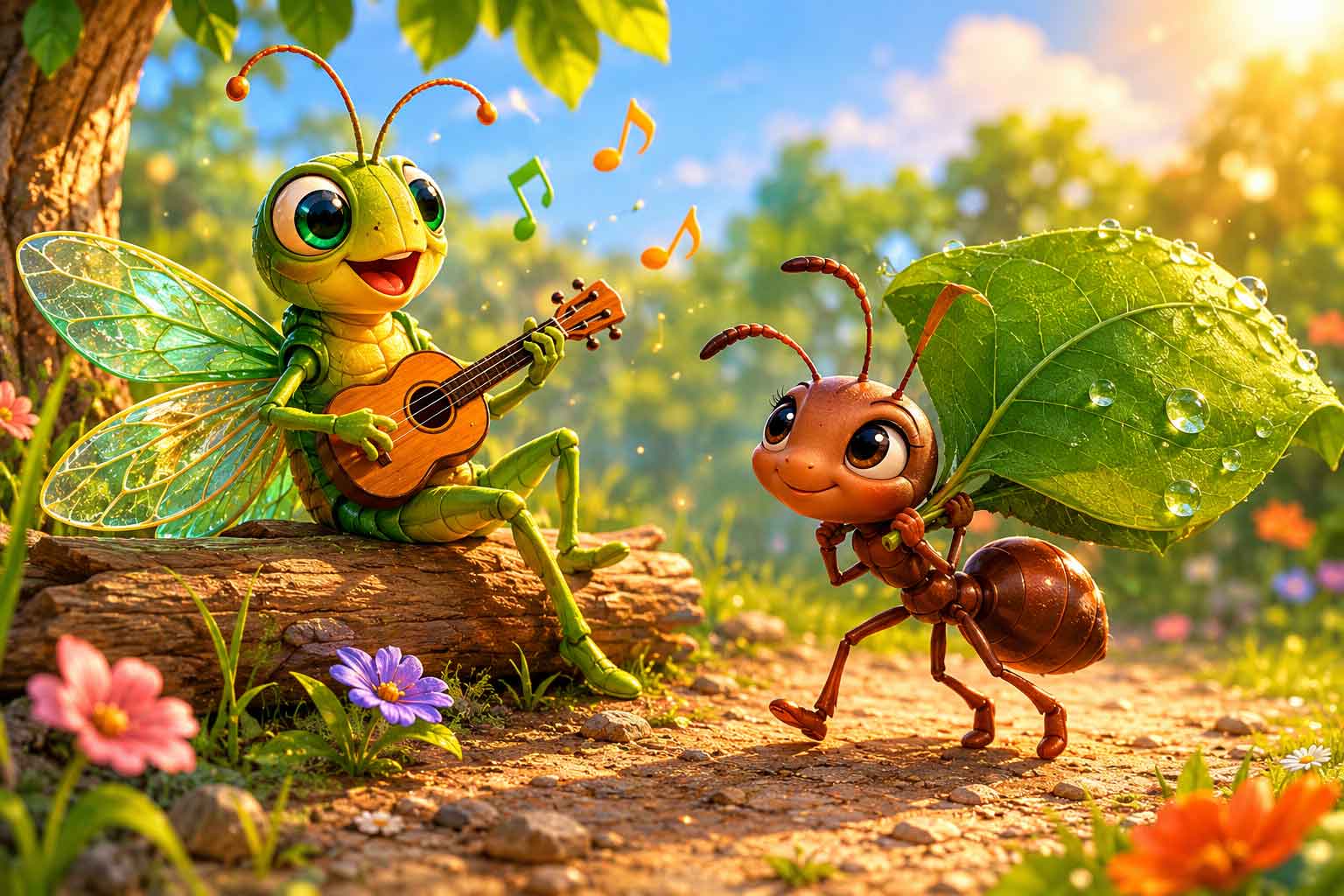 Spectacle enfants : LA CIGALE ET LA FOURMI