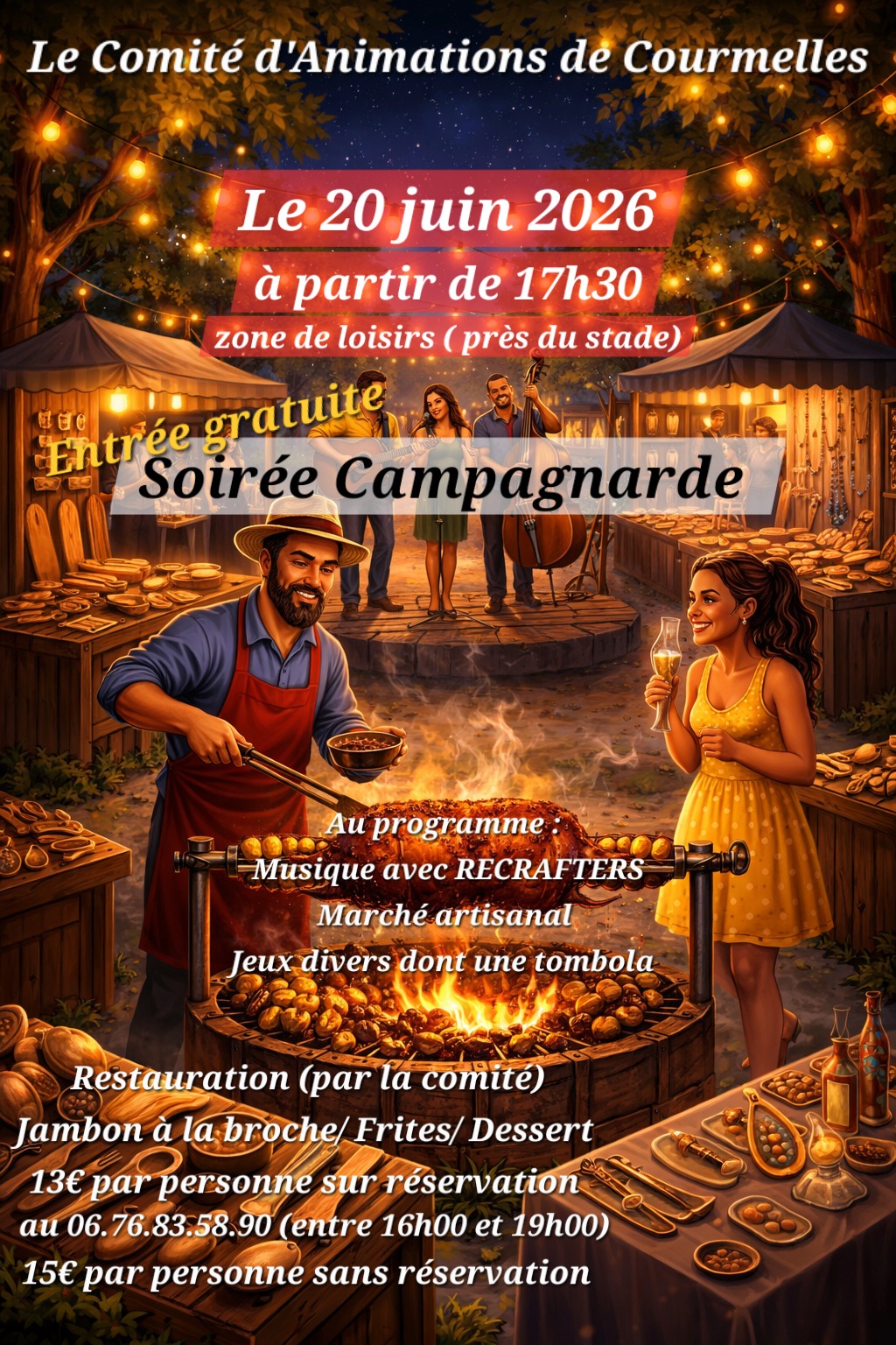 Soirée campagnarde