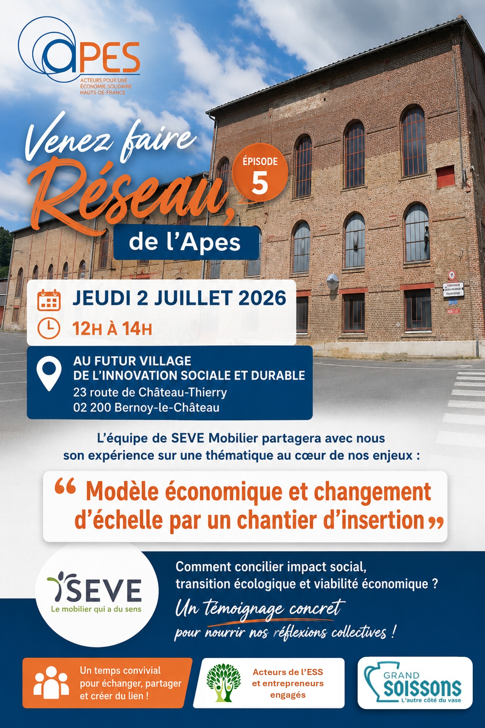 Venez faire réseau, avec l'Apes