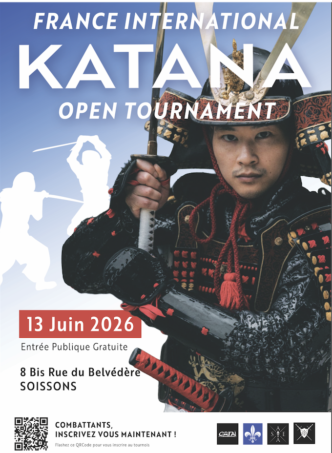 Premier tournois international de Katana en France