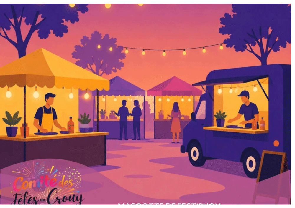 MARCHE NOCTURNE de CROUY