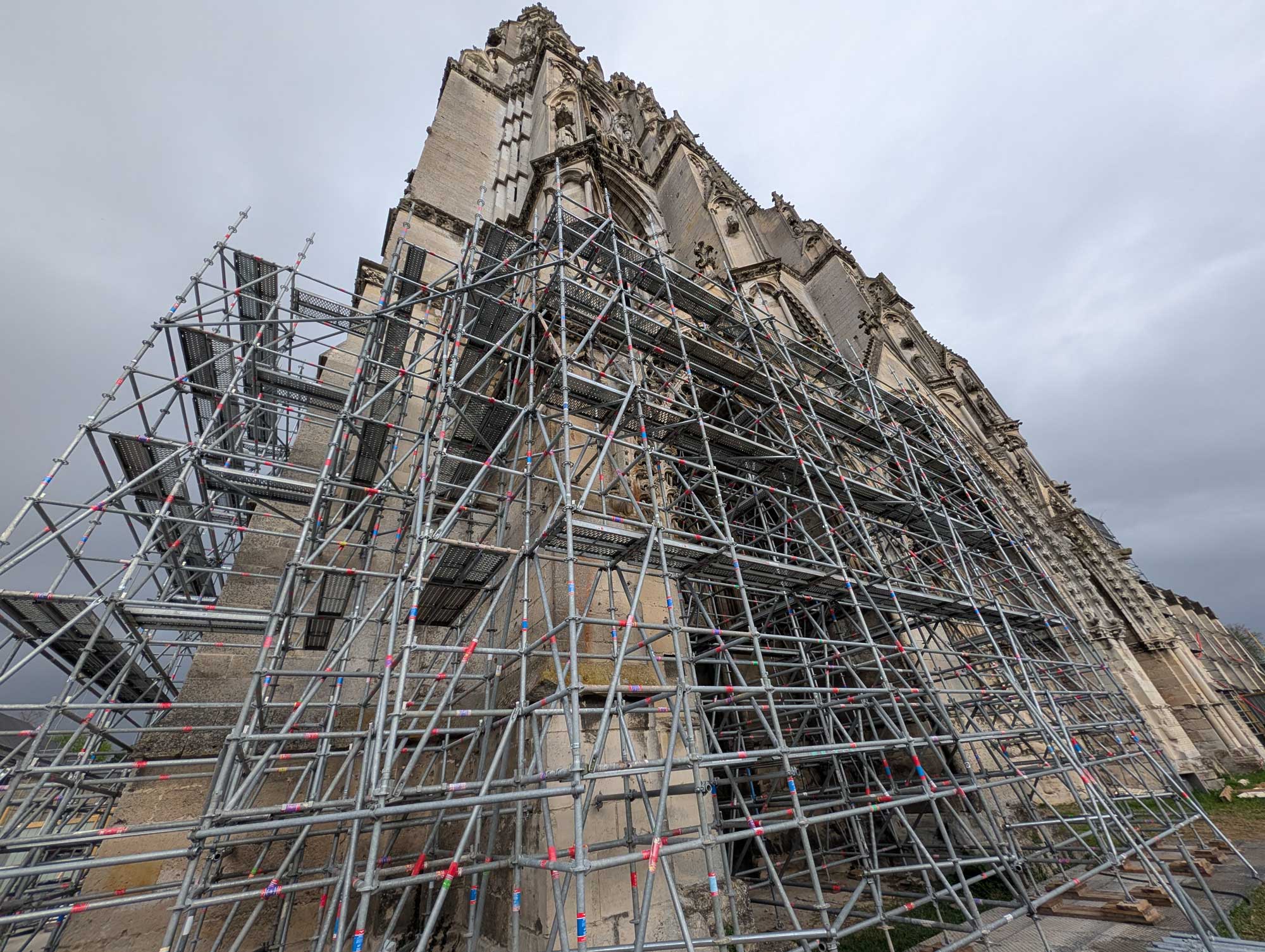 Abbaye en chantiers