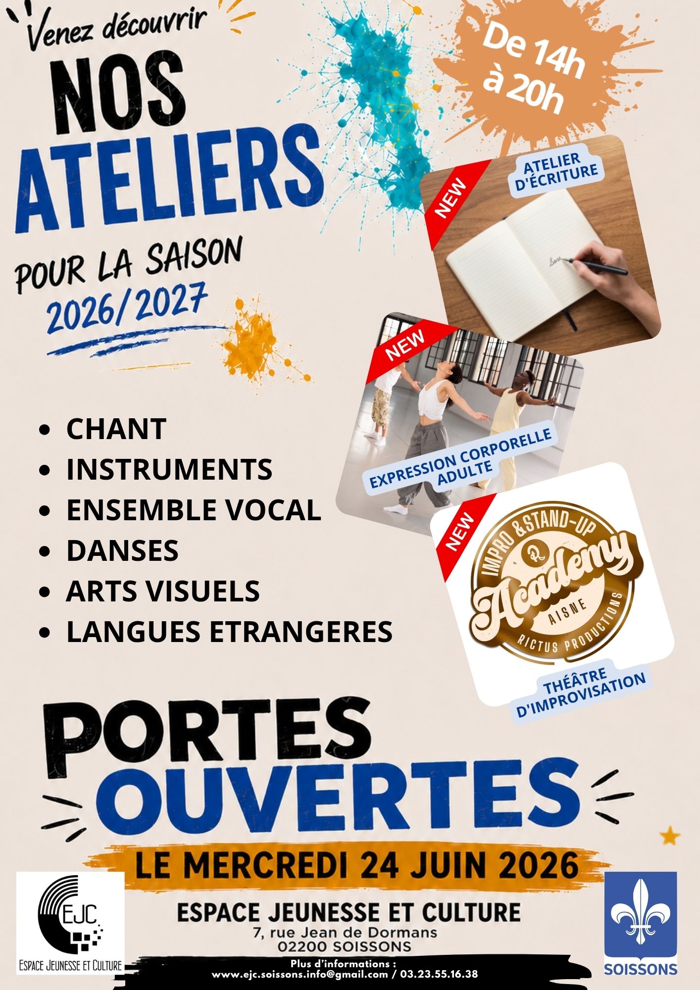 Portes Ouvertes de l'EJC