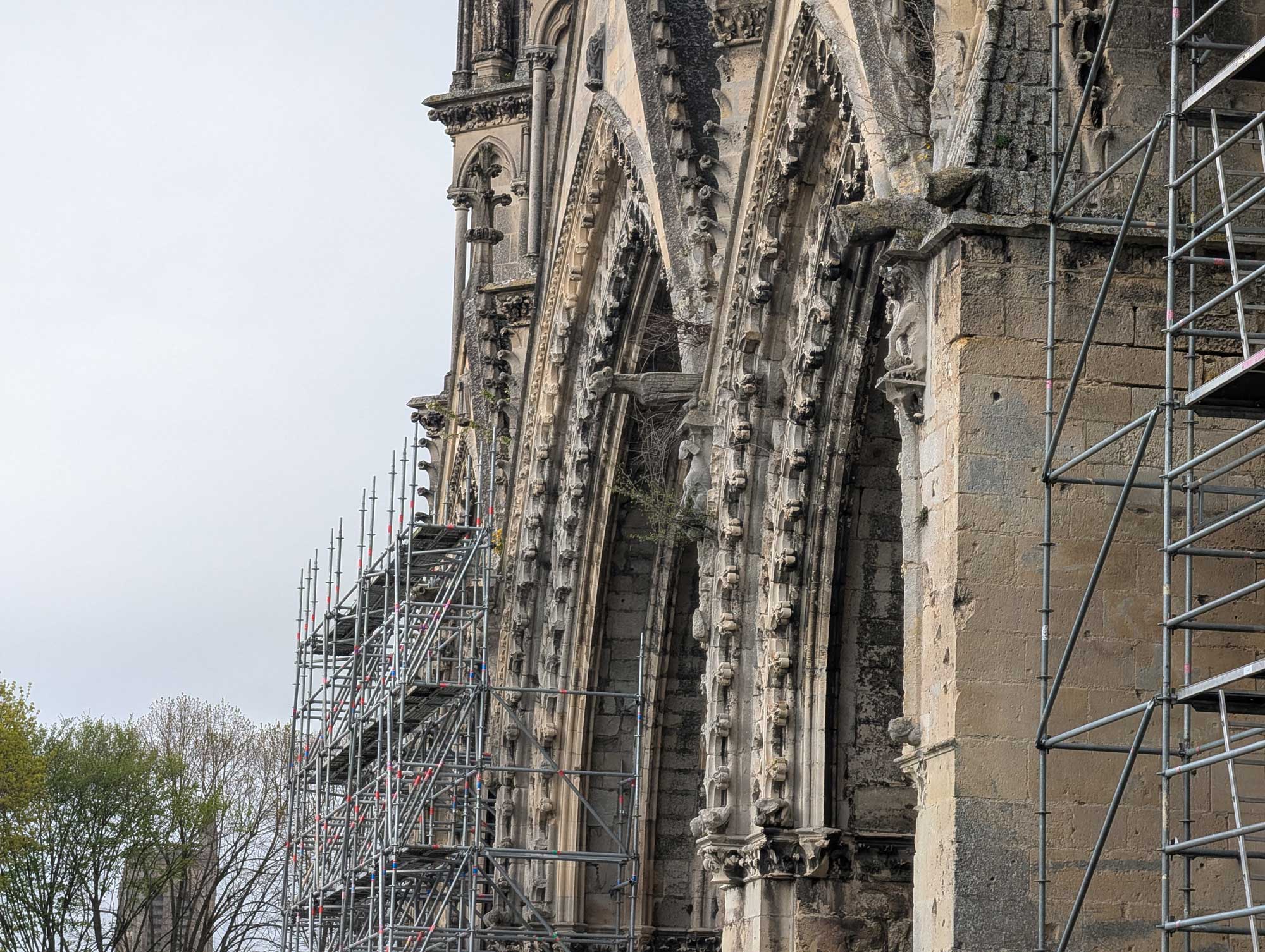 Abbaye en chantiers