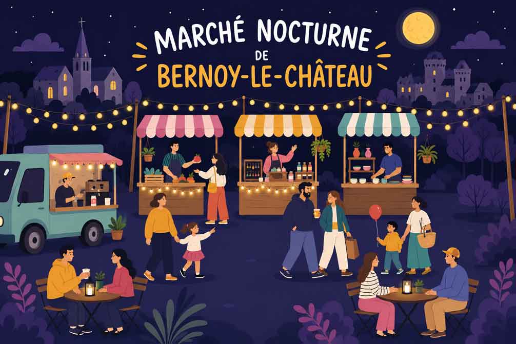 Marché nocturne de Bernoy