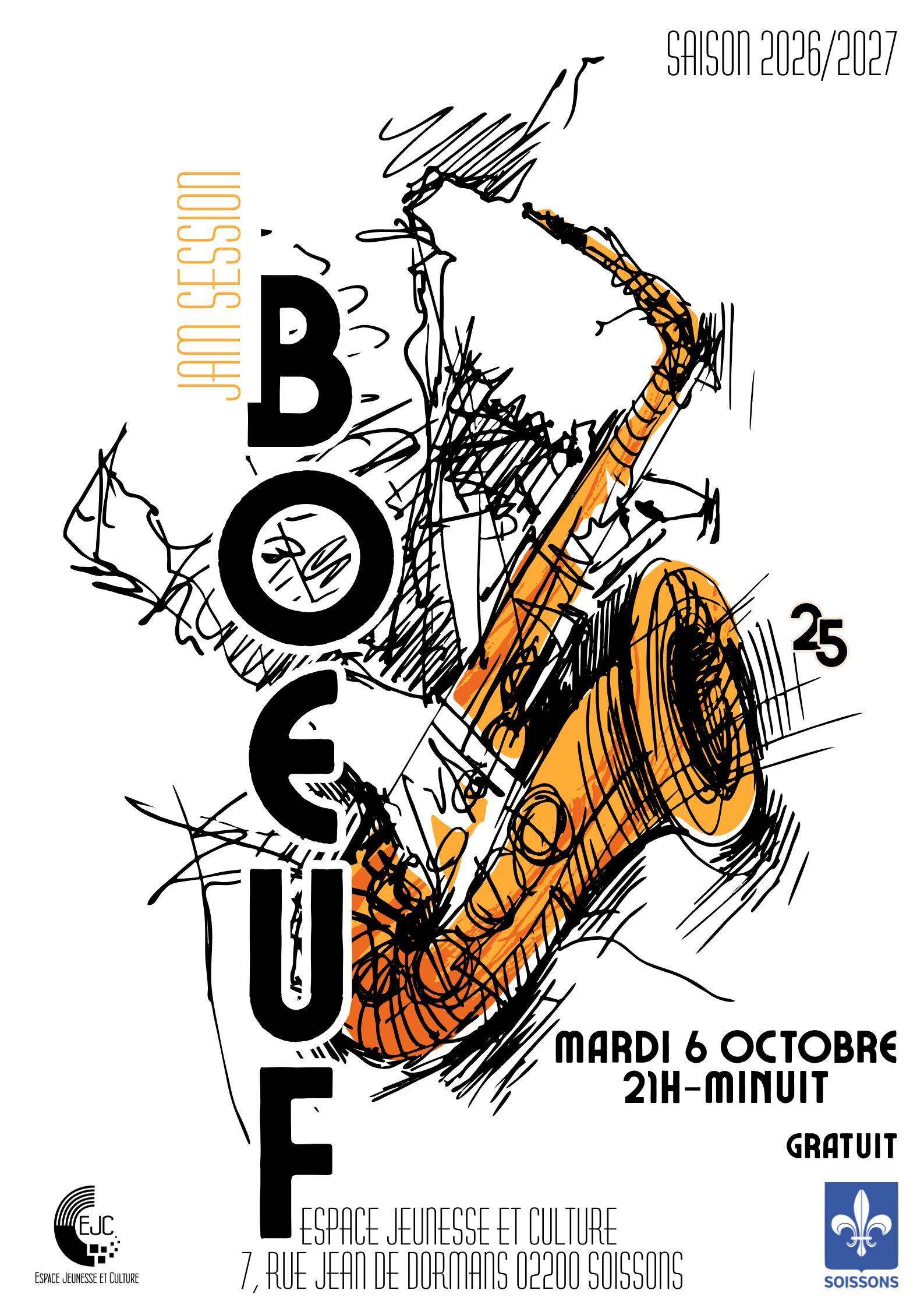 Reprise des soirées Bœufs de l\'EJC
