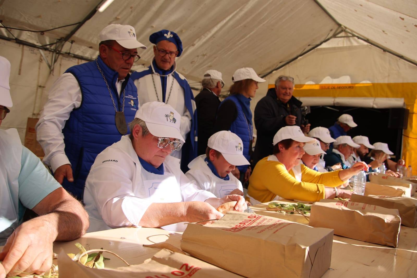 Concours d'écossage du Haricot de Soissons