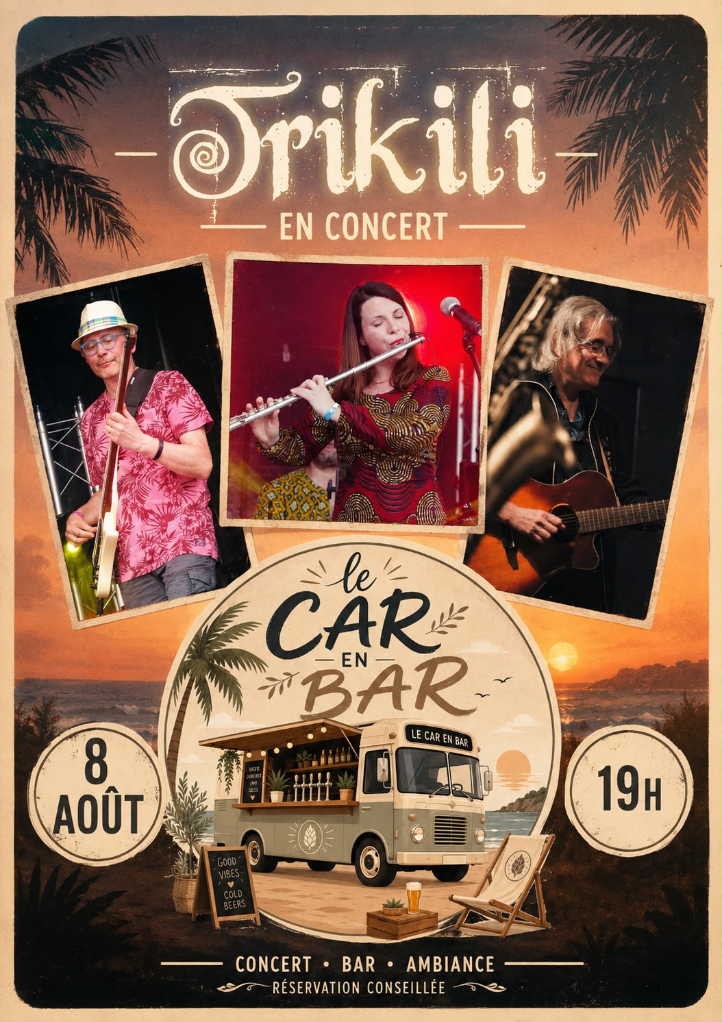 Trio Donkili quai St waast