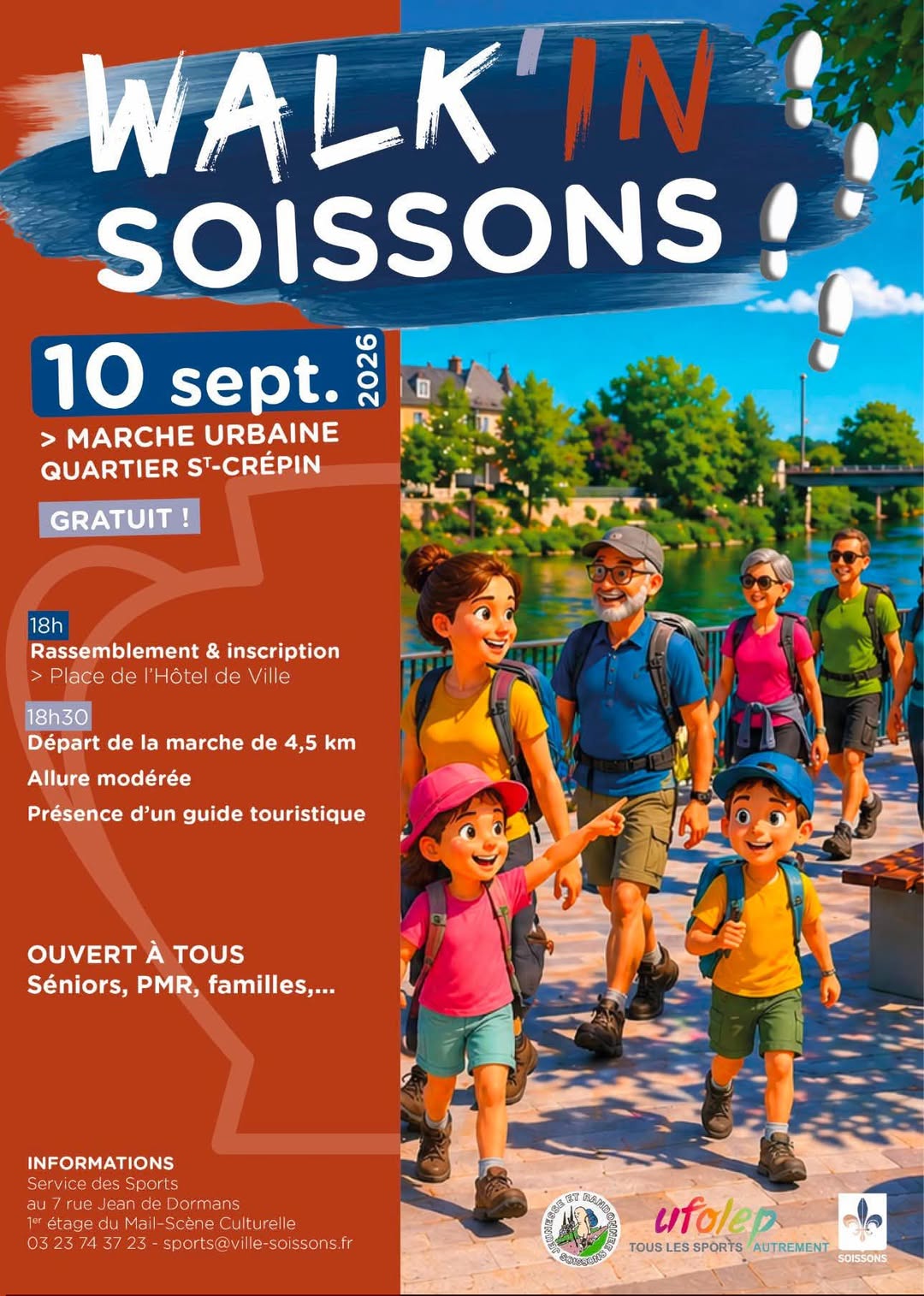 WALK’IN SOISSONS : une balade conviviale à Saint-Crépin